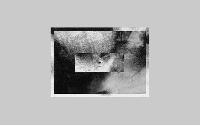 Eye in Abstract Pattern