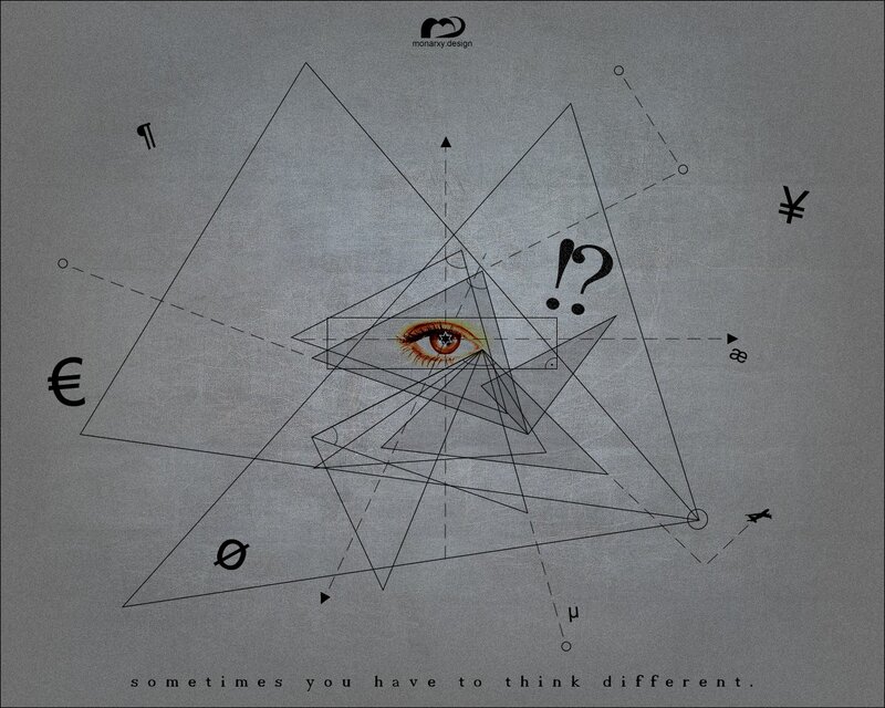 Eye in Geometric Shapes