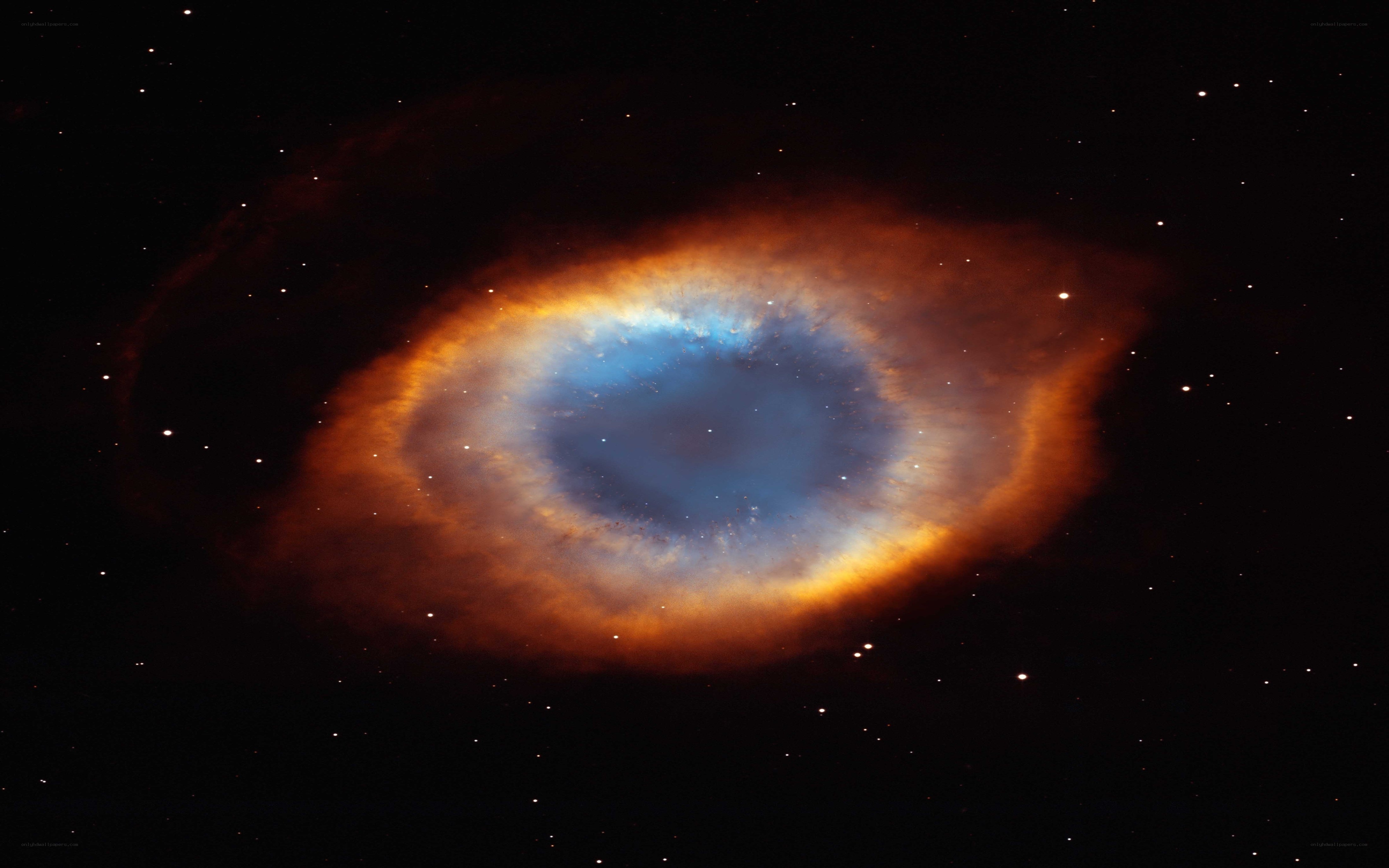 Eye Nebula in space