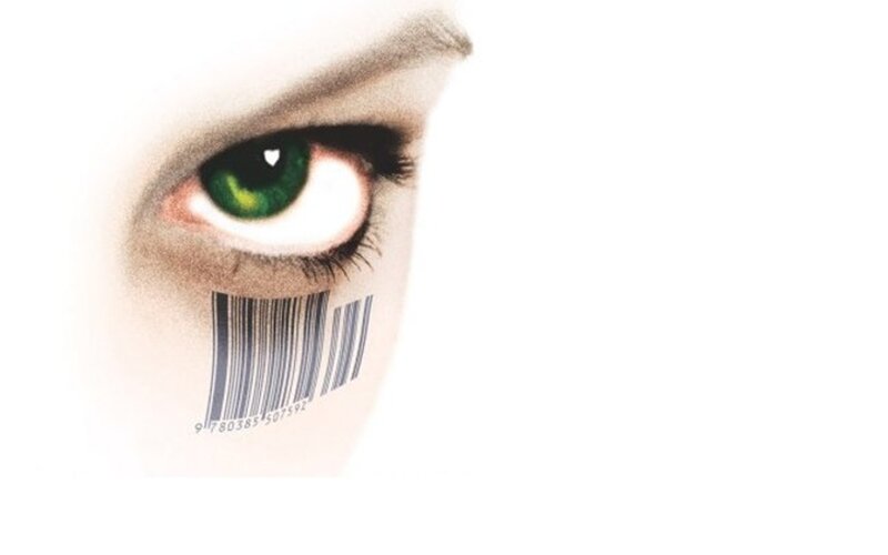 eye with barcode