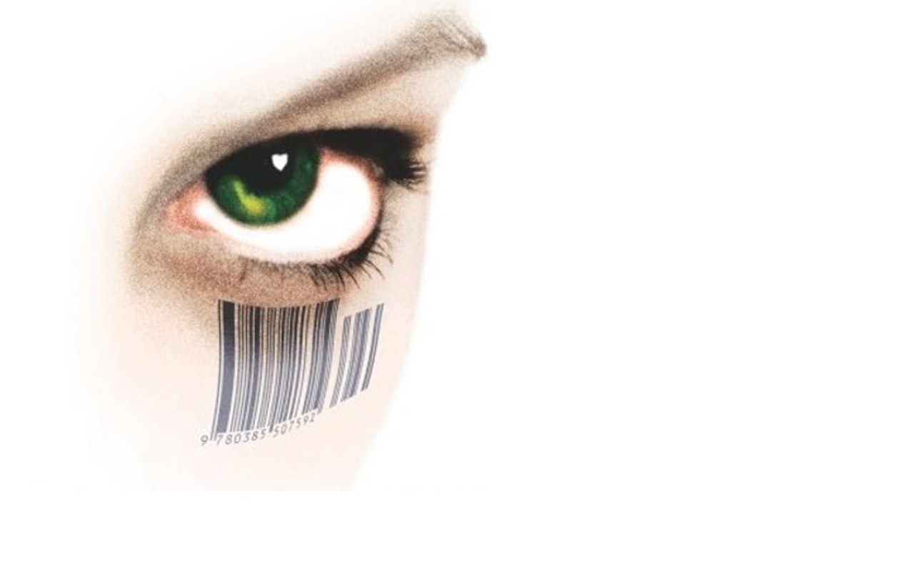 eye with barcode