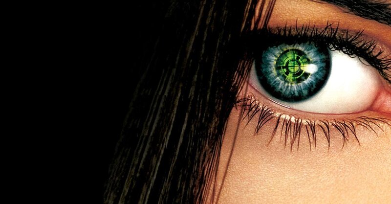 eye with digital iris