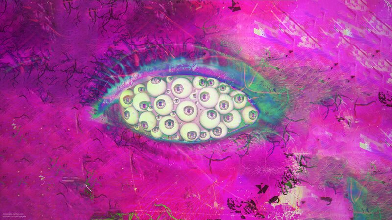 Eye with Multiple Eyeballs