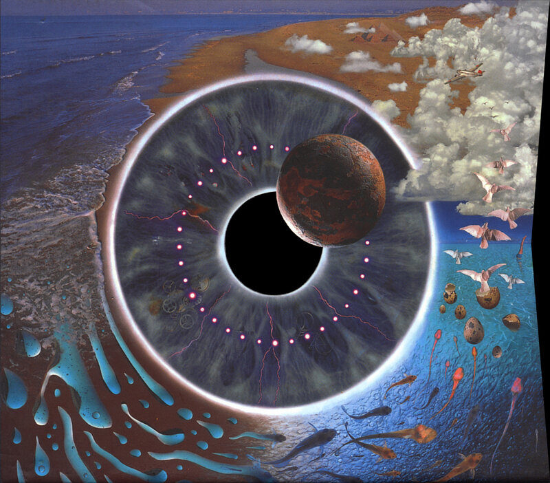 Eye with Planet
