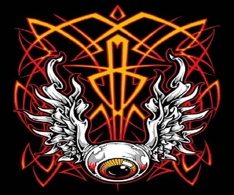 Eye with Wings and Symbol