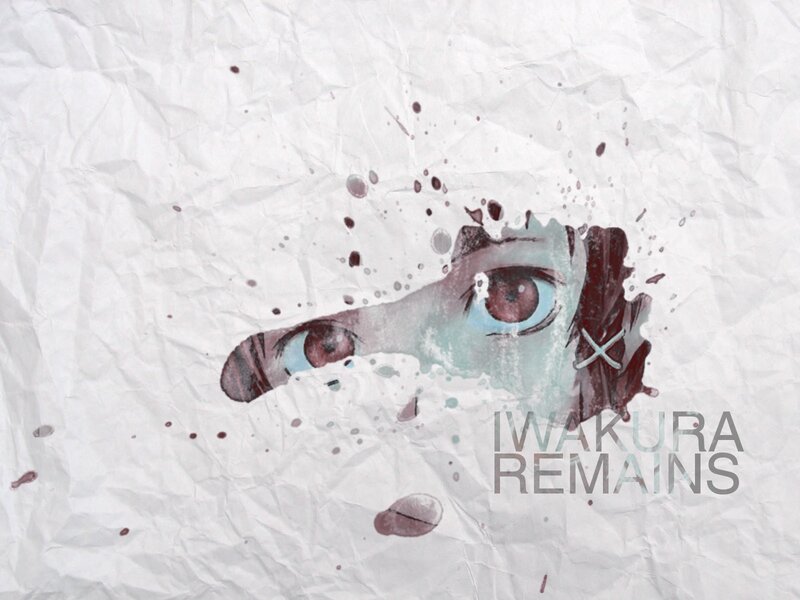 Eyes on Crumpled Paper