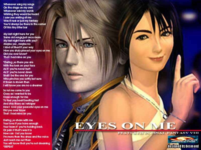 Eyes on Me from Final Fantasy VIII