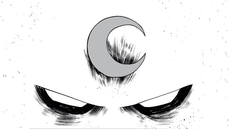 Eyes with Crescent Moon