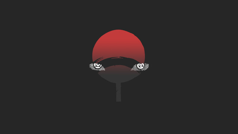 Eyes with Red Circle