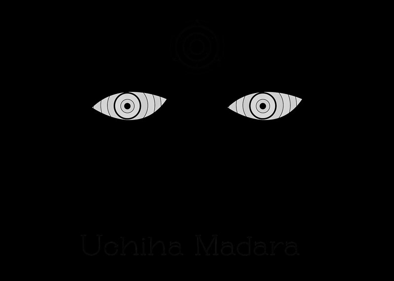 Eyes with Tomoe Pattern