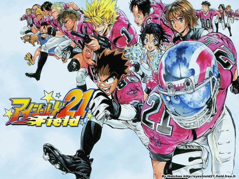 Eyeshield 21 anime art