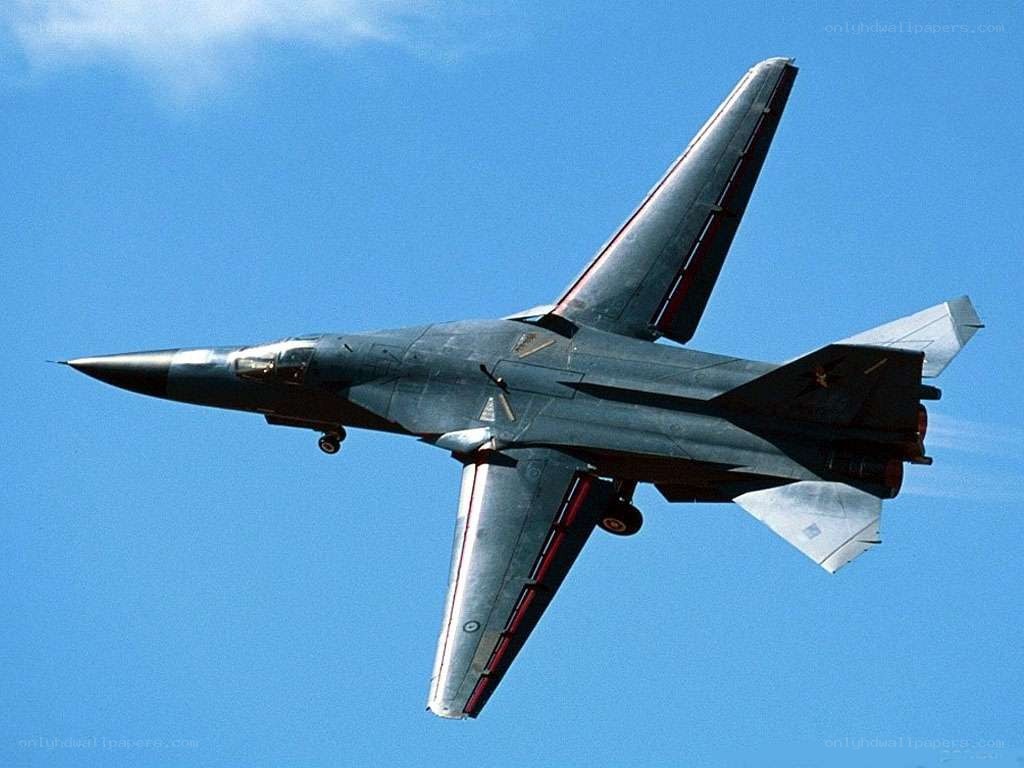 F-111 Aardvark in flight