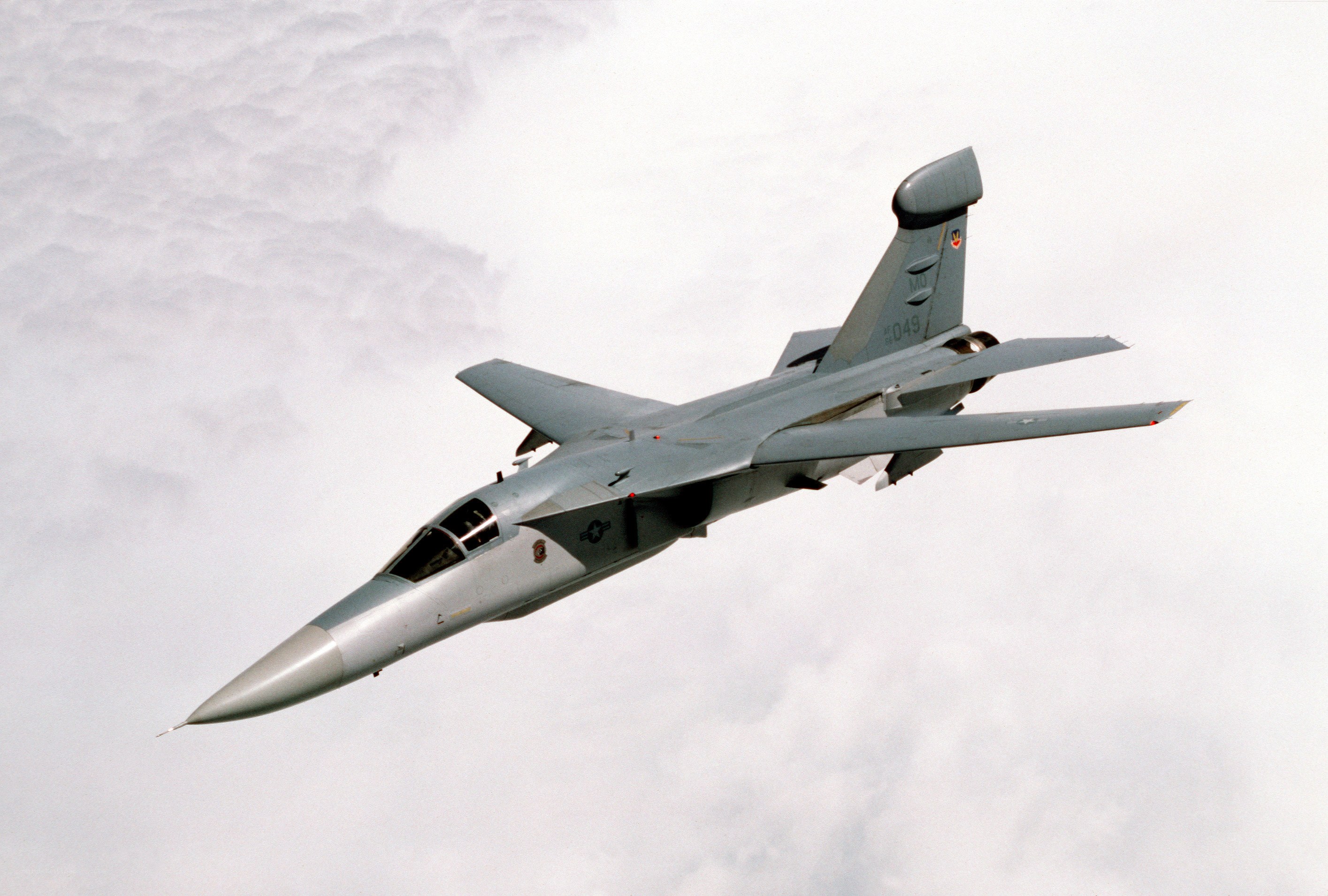 F-111 Aardvark in flight