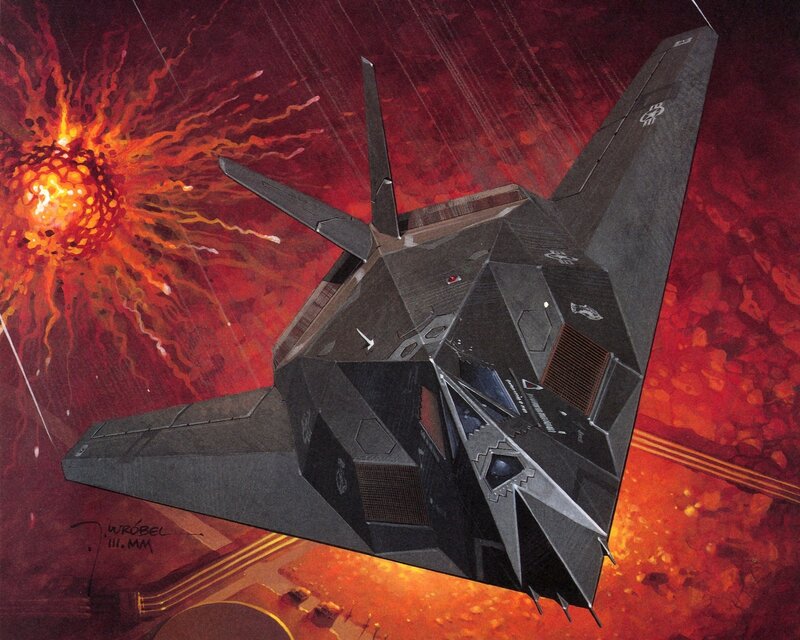 F-117 Nighthawk in combat