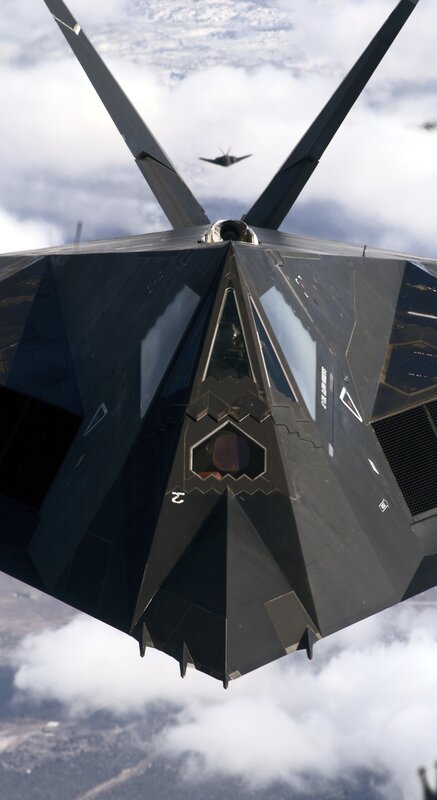 F-117 Nighthawk in flight