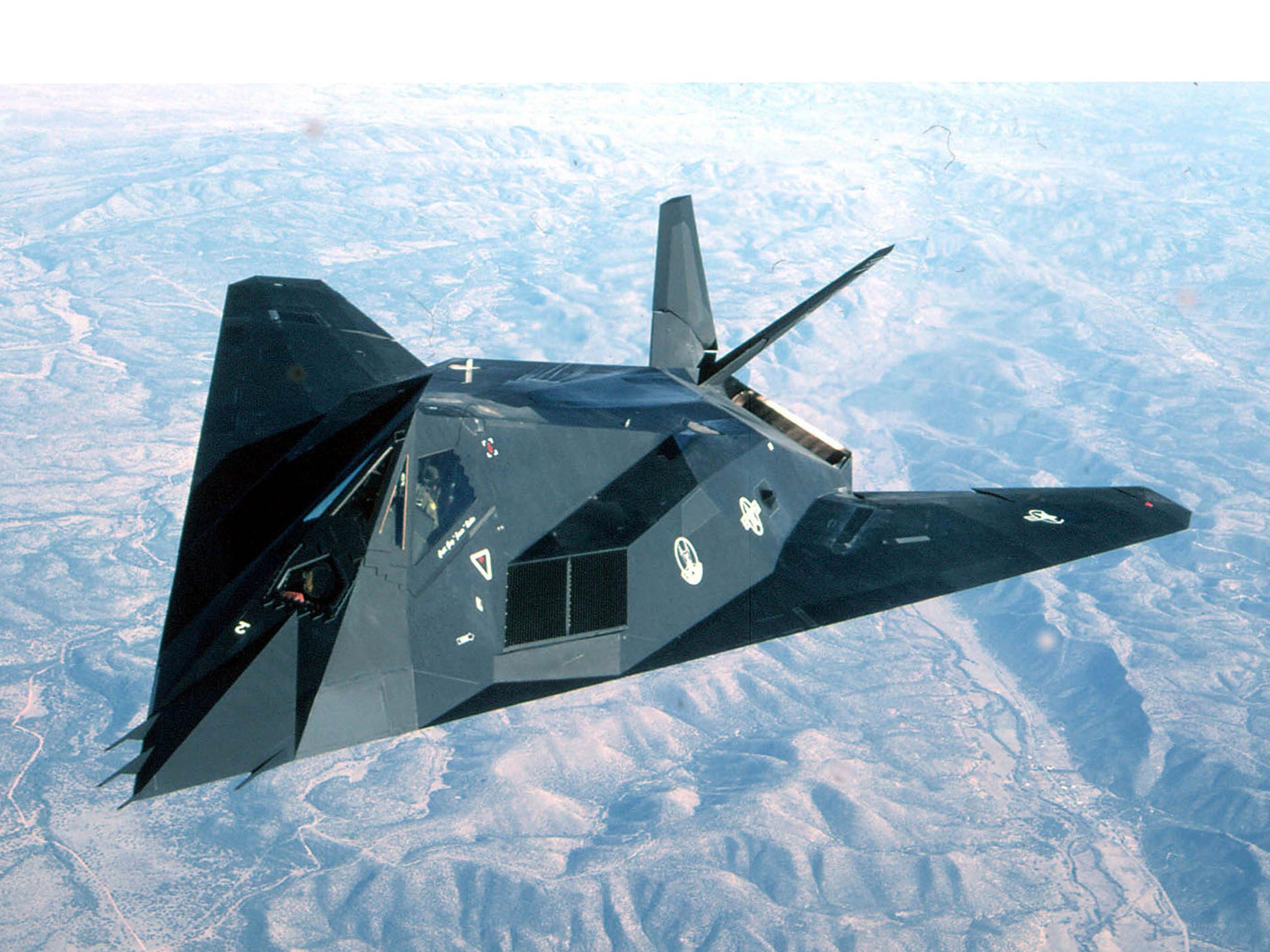 F-117 Nighthawk in flight
