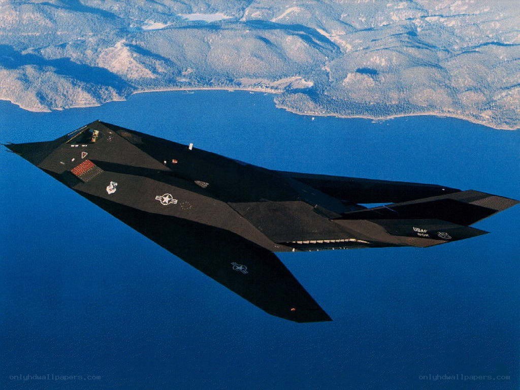 F-117 Nighthawk in flight
