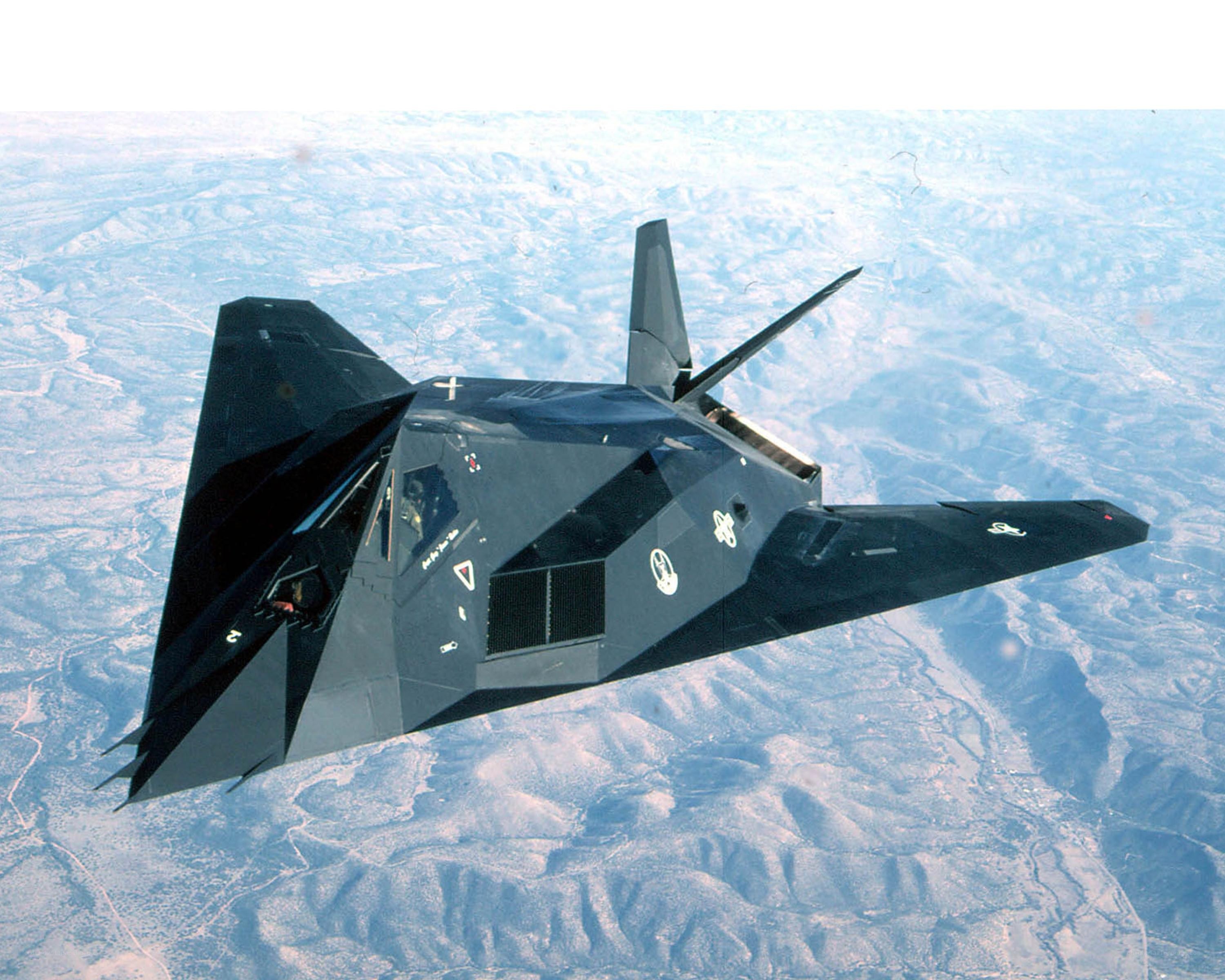 F-117 Nighthawk in flight