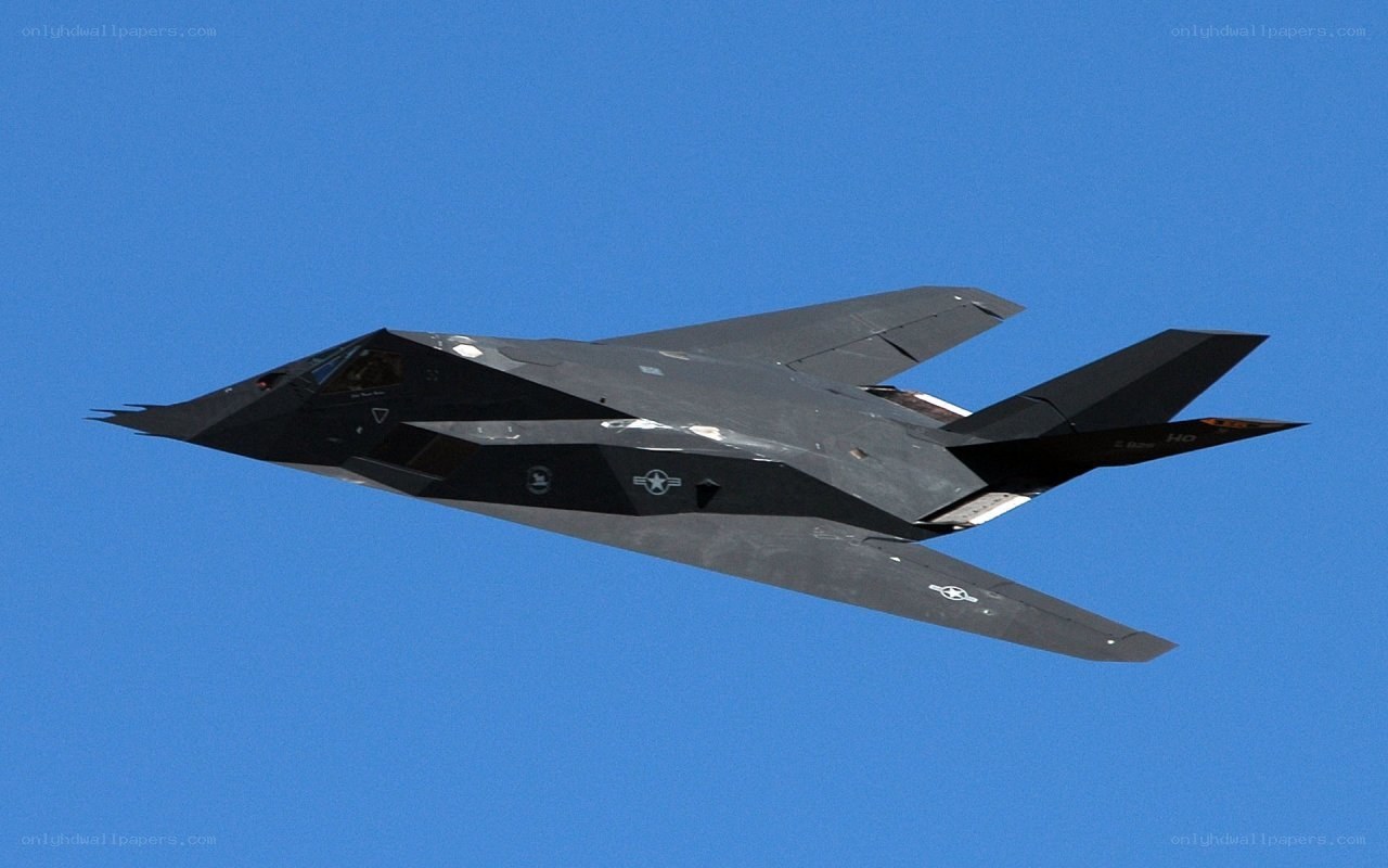 F-117 Nighthawk in flight