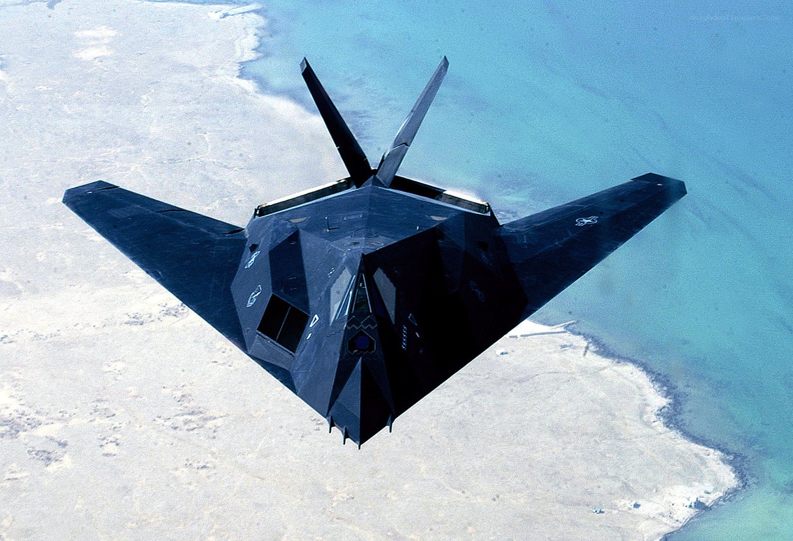 F-117 Nighthawk in flight