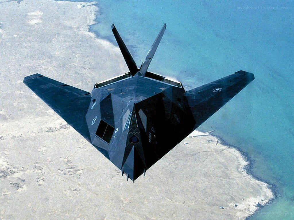 F-117 Nighthawk in flight