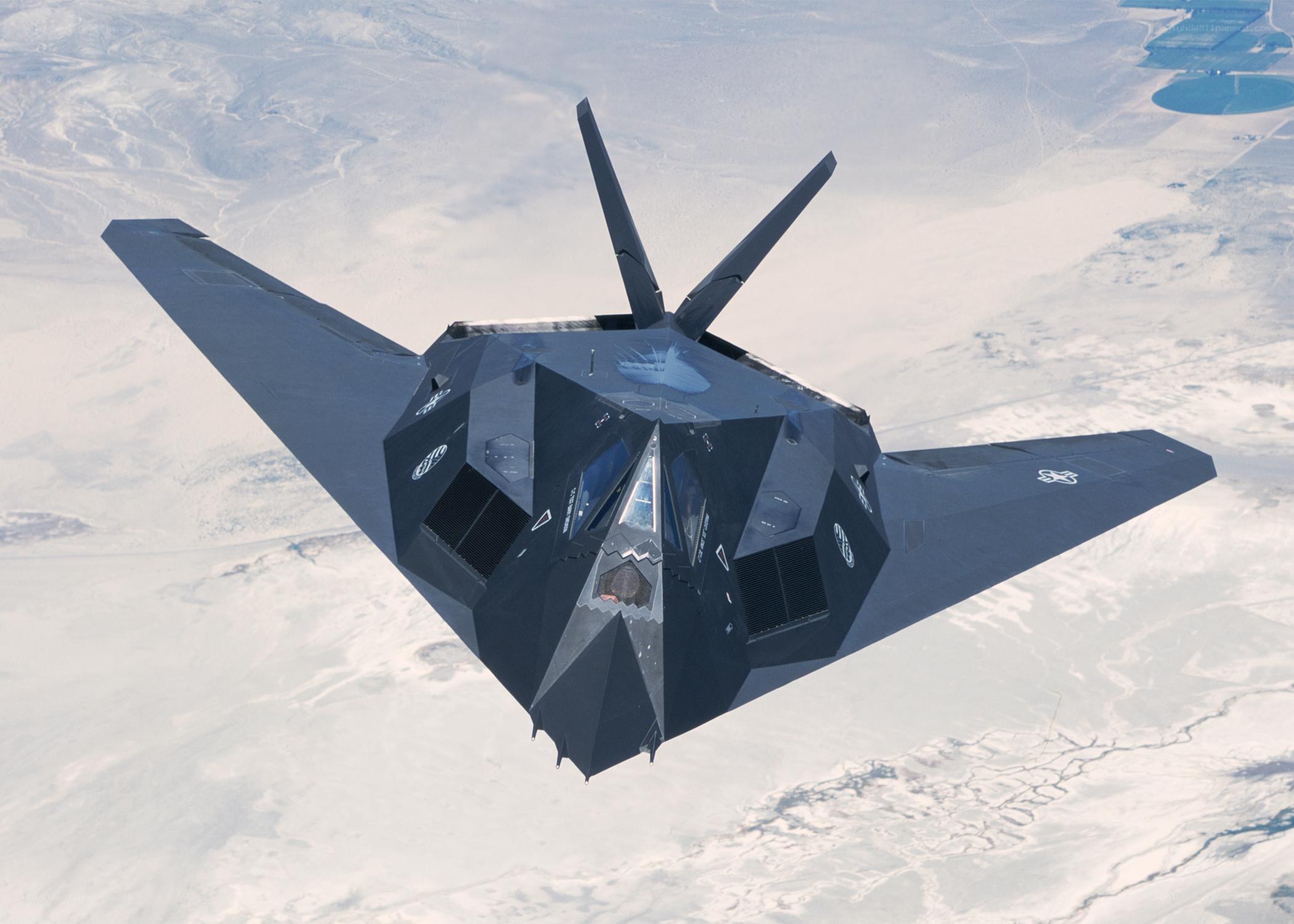 F-117 Nighthawk in flight