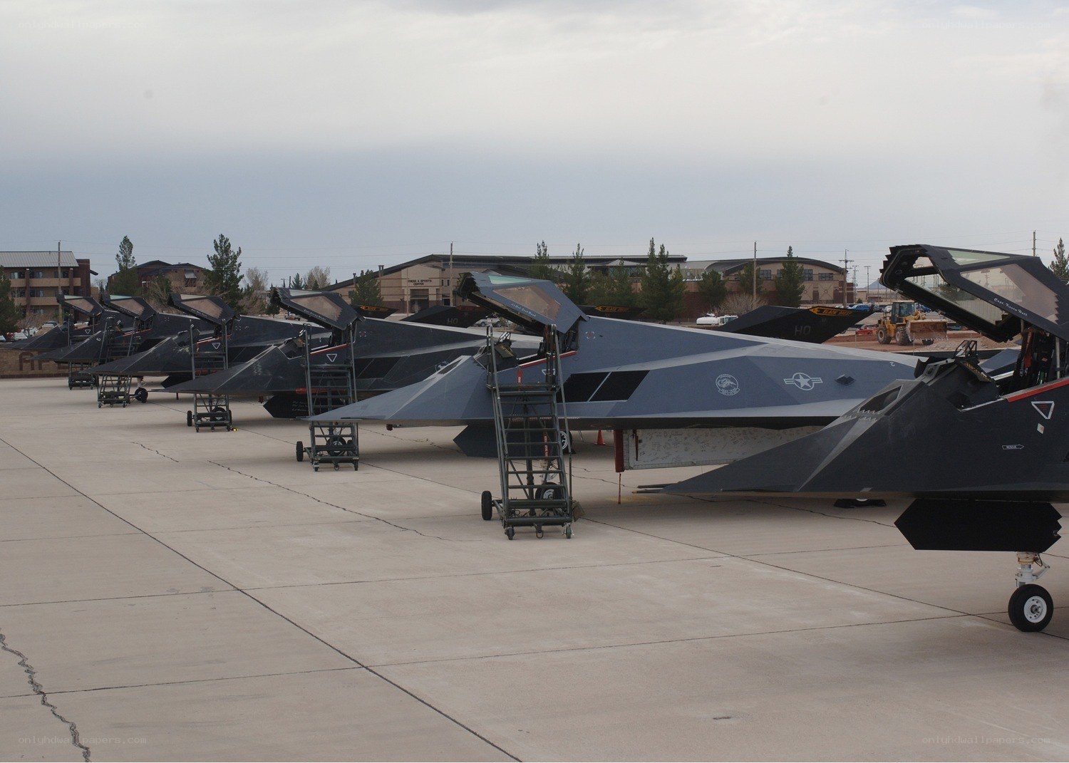 F-117 Nighthawk stealth fighters