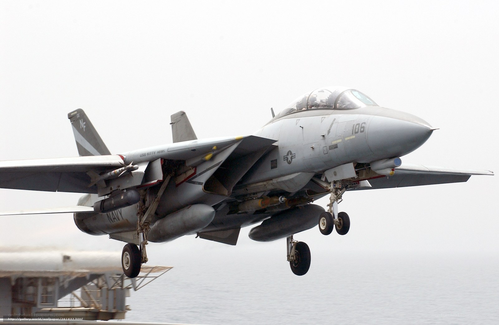 F-14 Tomcat taking off