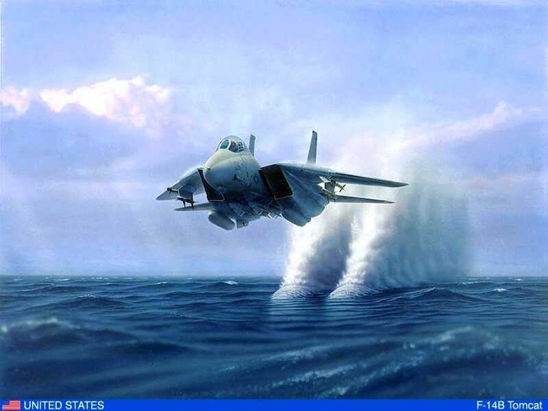 F-14B Tomcat taking off