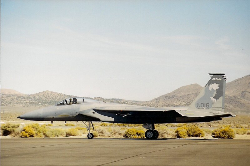 F-15 Eagle Fighter Jet — Gray, Neutral, Afternoon
