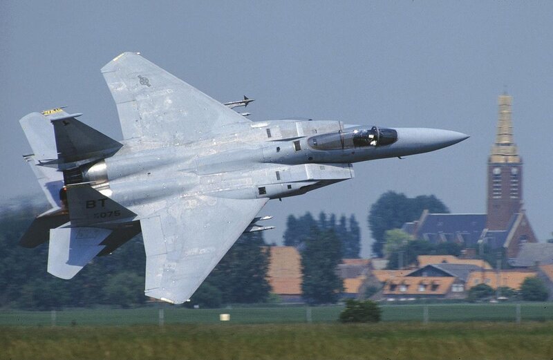 F-15 Eagle in flight