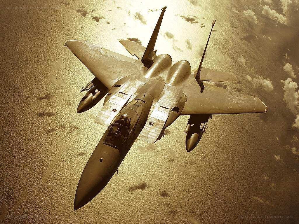 F-15 Eagle in flight