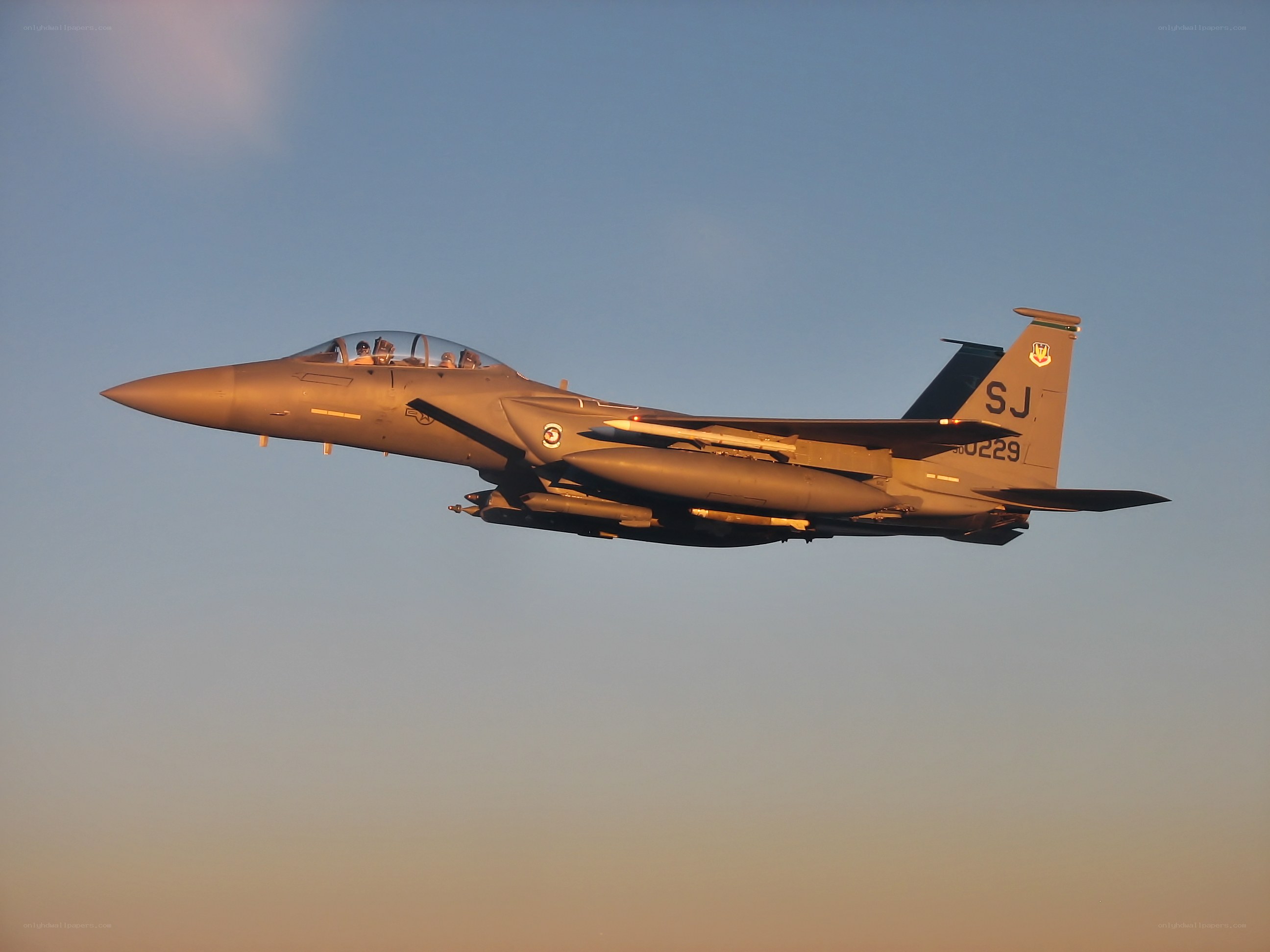 F-15 Eagle in flight
