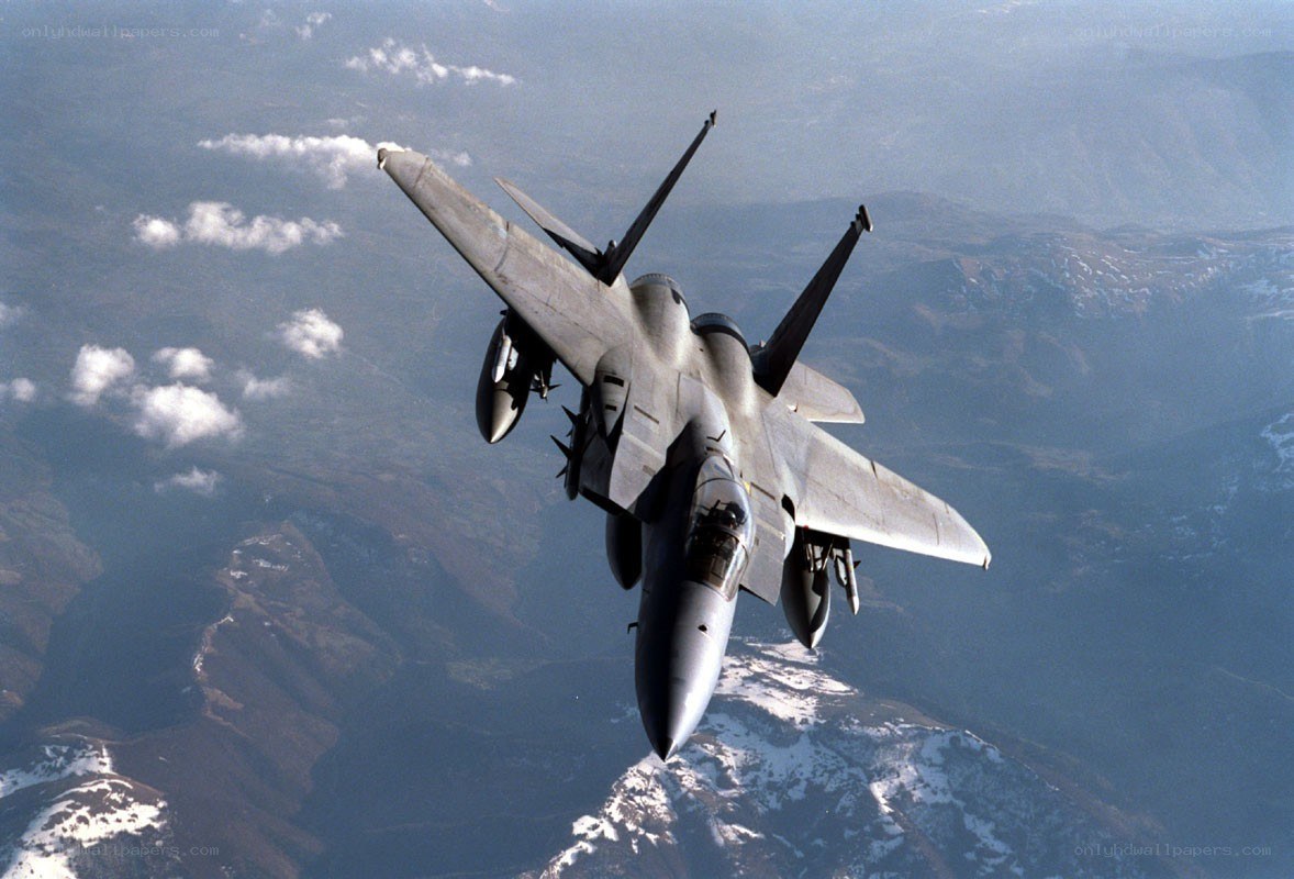 F-15 Eagle in flight
