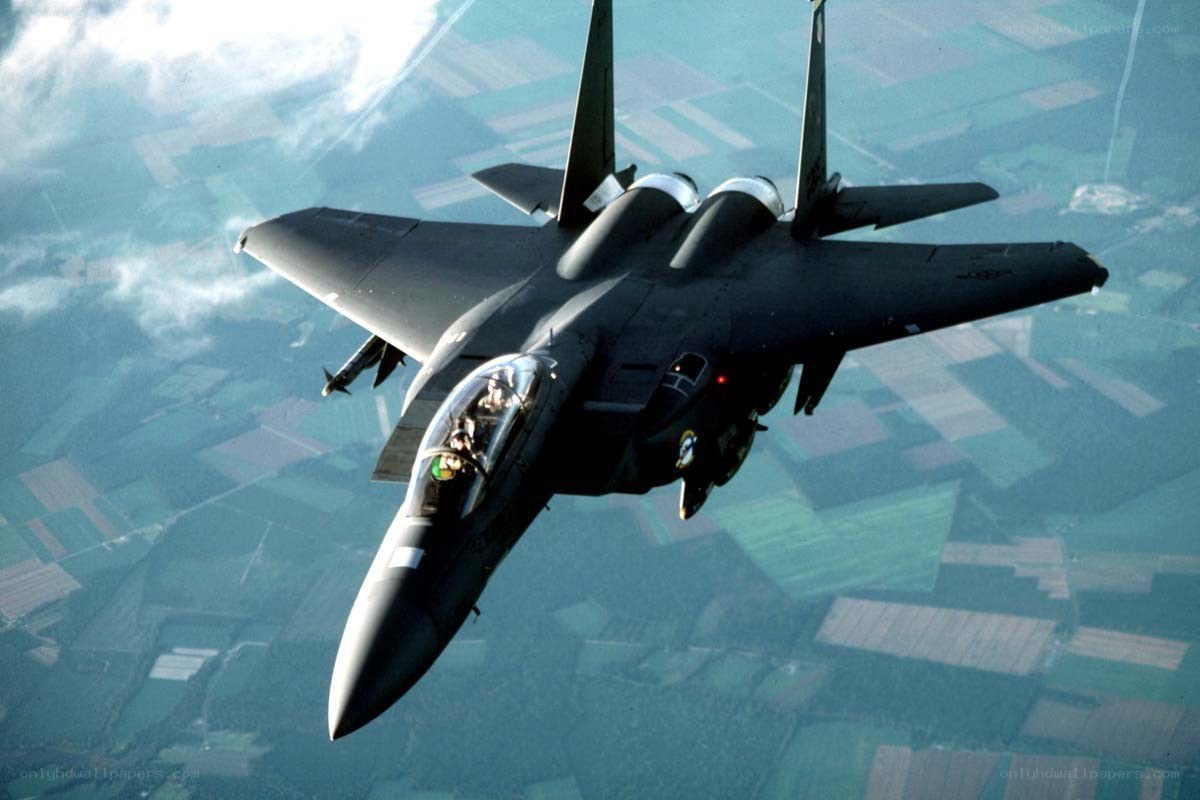F-15 Eagle in flight