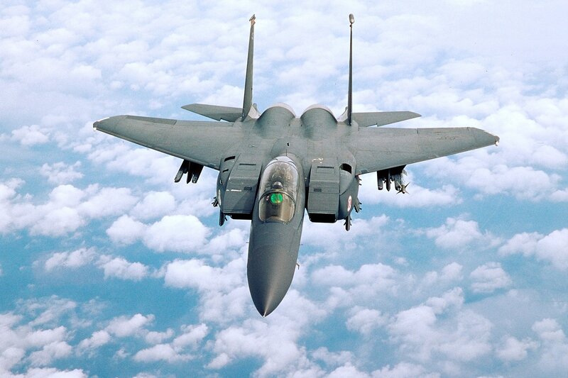 F-15 Eagle in flight