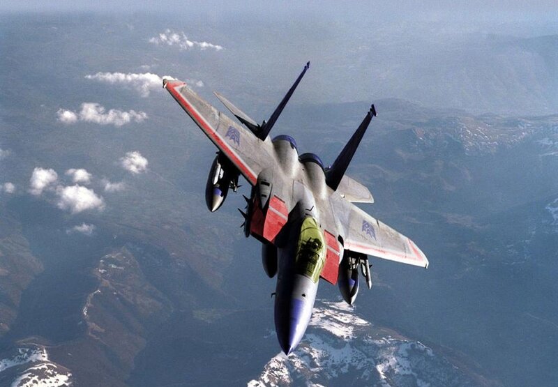 F-15 Eagle in flight