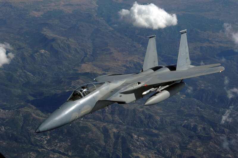 F-15 Eagle in flight