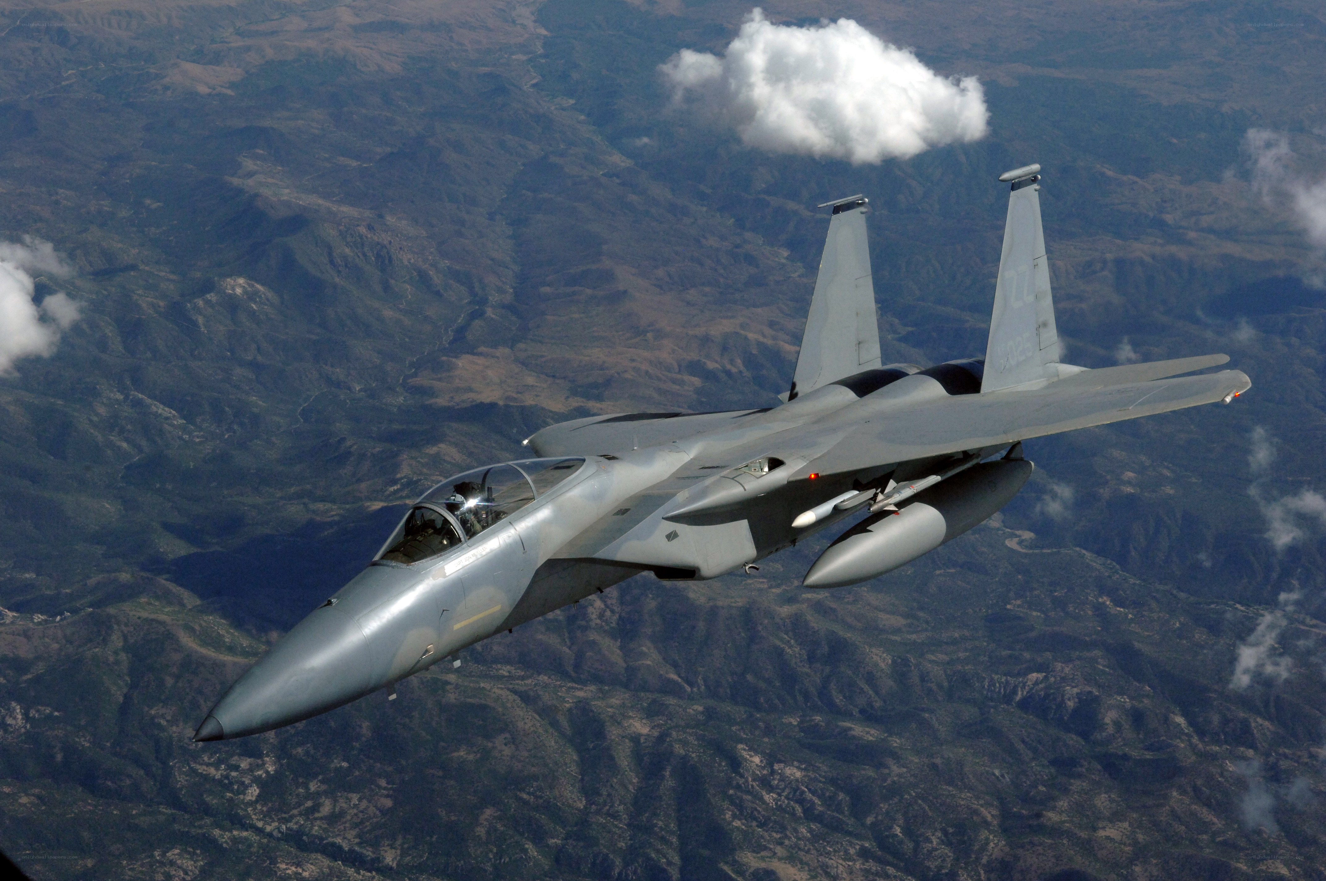 F-15 Eagle in flight