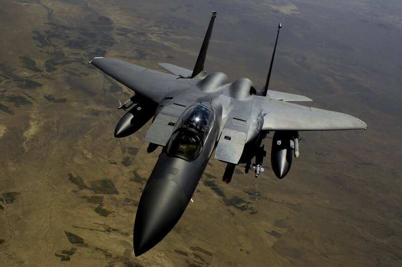 F-15 Eagle in flight