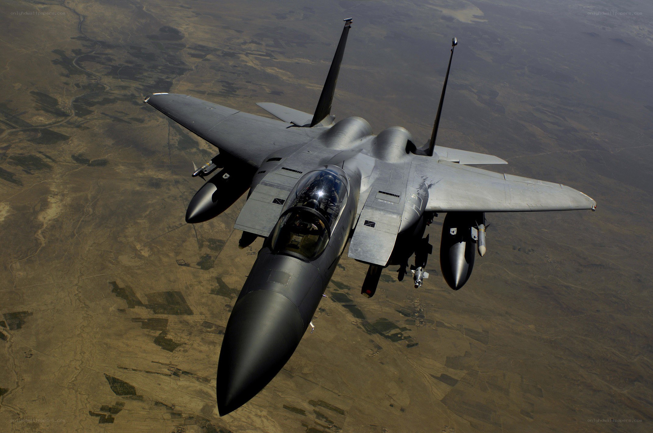 F-15 Eagle in flight