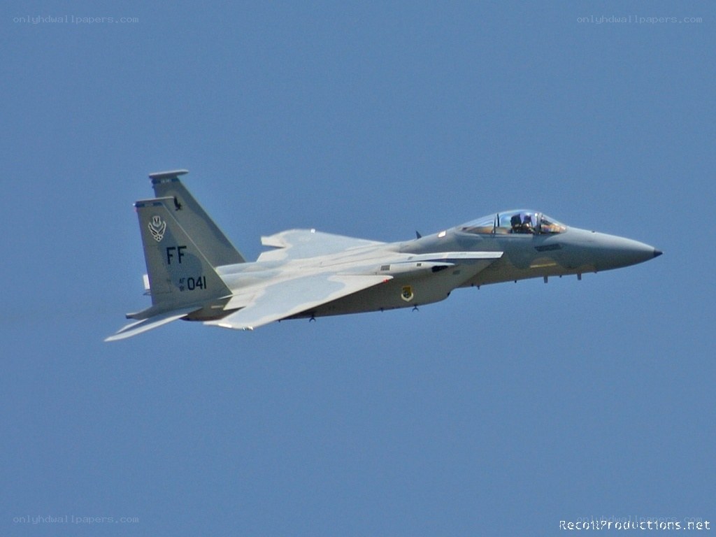 F-15 Eagle in flight