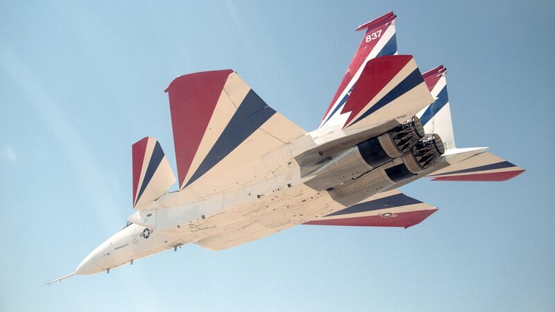 F-15 Eagle in flight