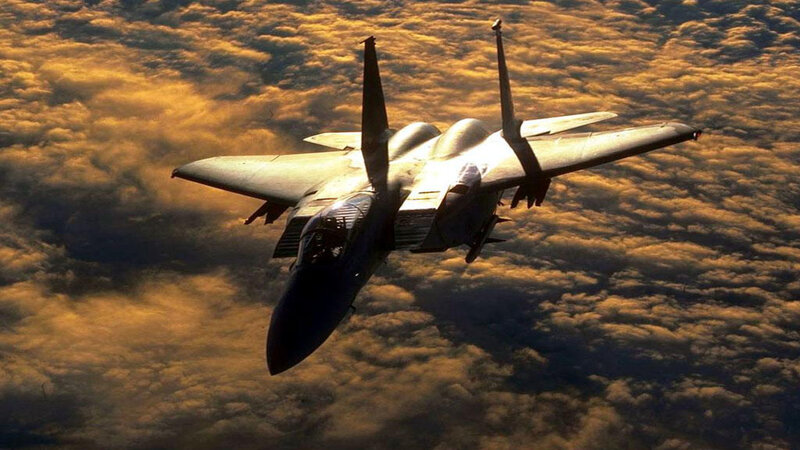 F-15 Eagle in flight