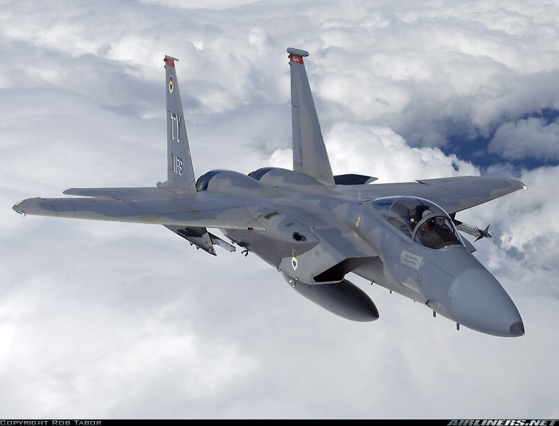 F-15 Eagle in flight