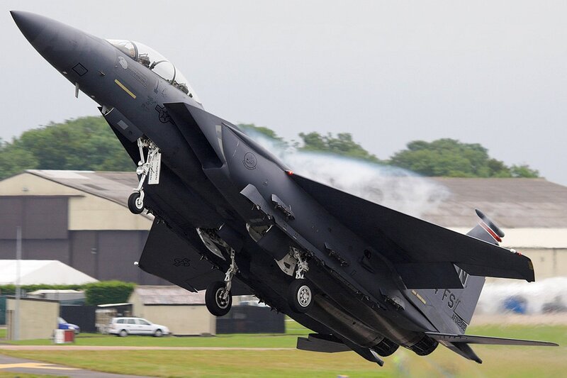 F-15 Eagle Jet — Gray