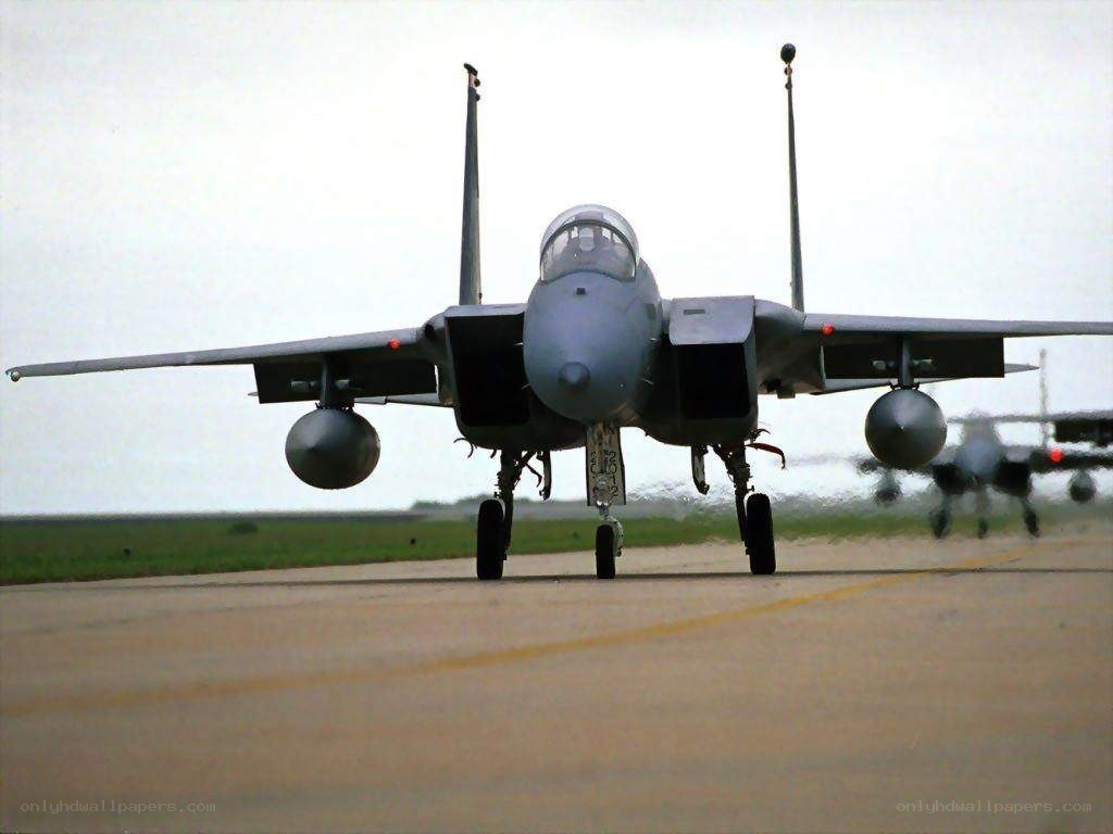 F-15 Eagle on the runway