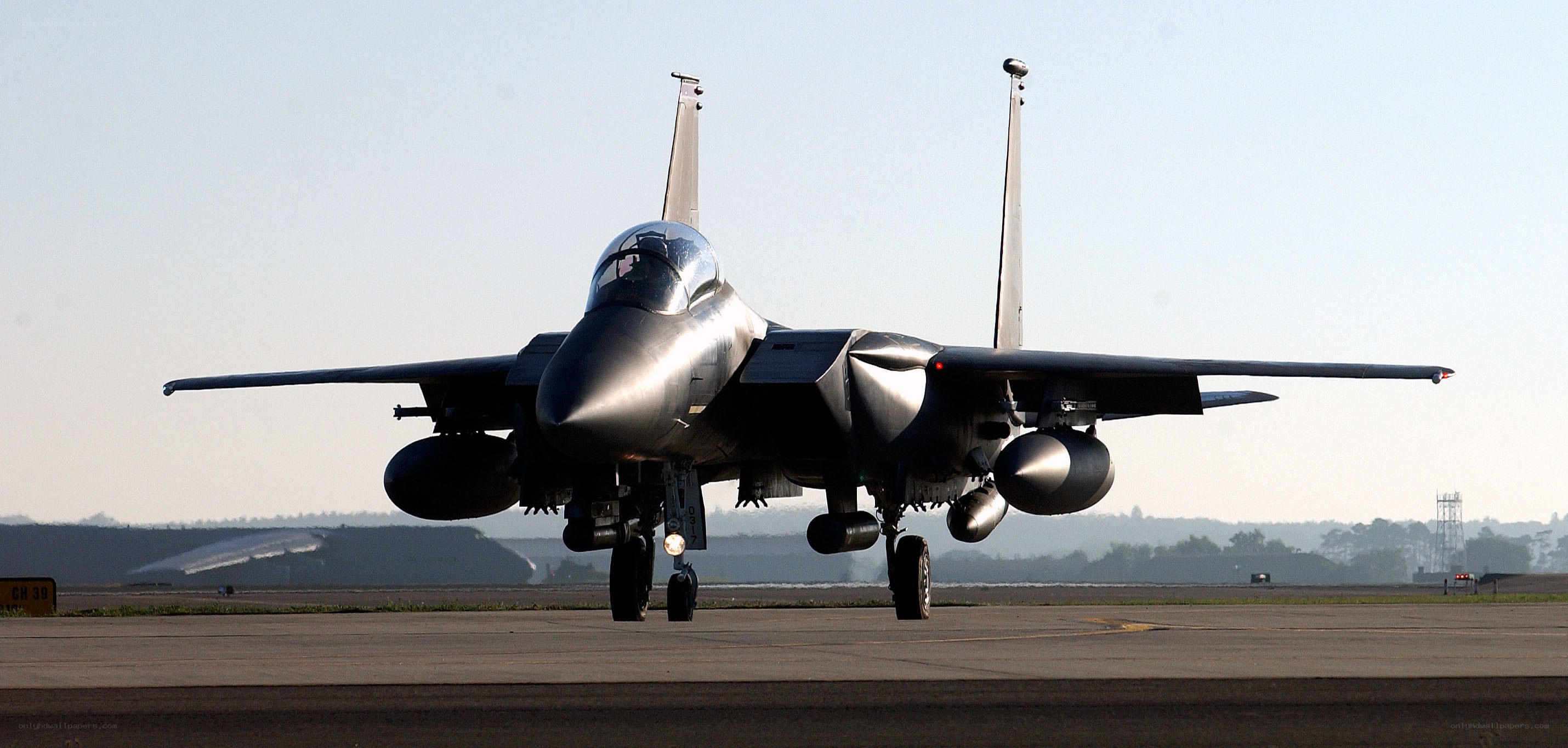 F-15 Eagle on the runway