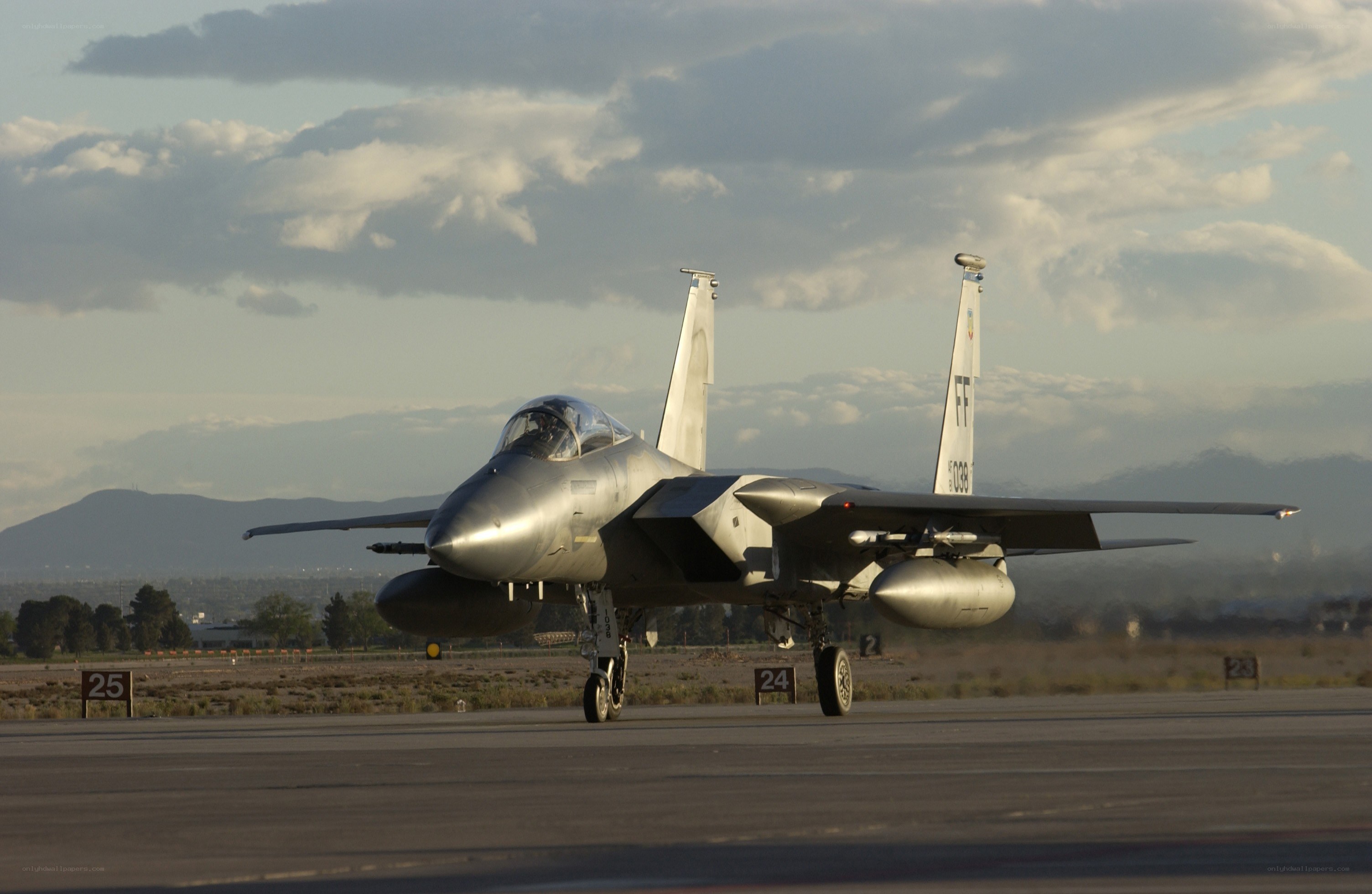 F-15 Eagle on the runway