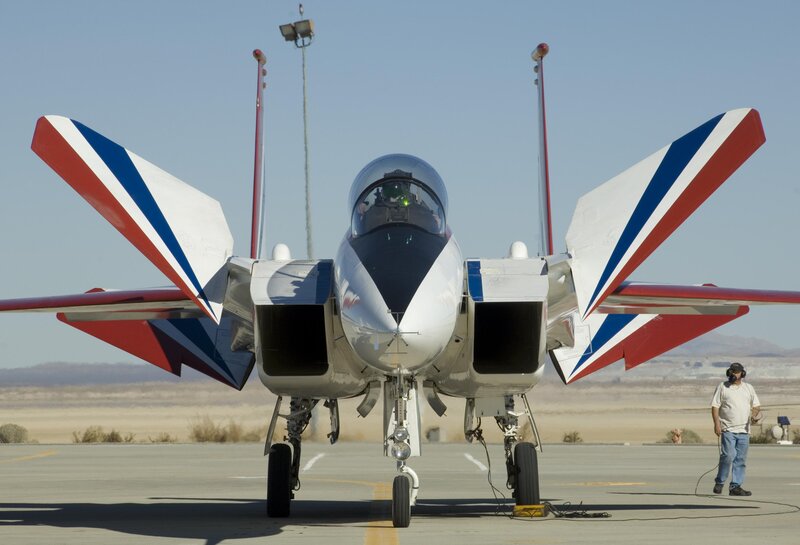 F-15 Eagle on the tarmac